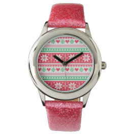 Weihnachtsuhr Armbanduhr