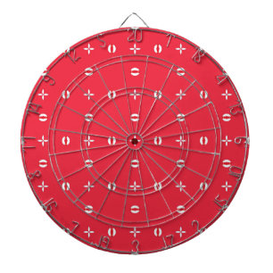Weihnachtsurlaub-Charm-Muster 09 -  Dartscheibe