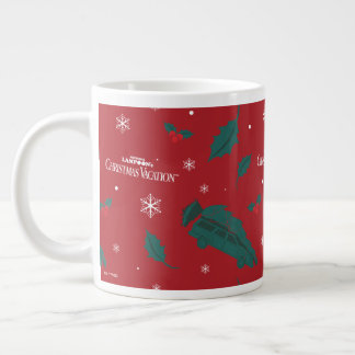 Weihnachtsurlaub Holly Muster Jumbo-Tasse