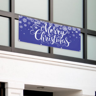 Weihnachtsurlaub Outdoor Banner