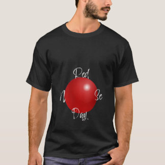 Weihnachtsurlaub Rudolf Rentier Rote Nase Jagen T-Shirt