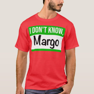 Weihnachtsurlaub Todd und Margo Namensschild T-Shirt