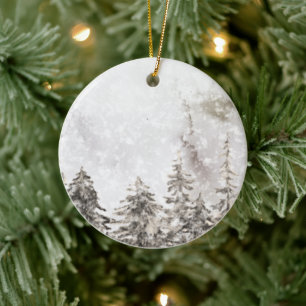 Weihnachtsurlaubsreise Keramik Ornament