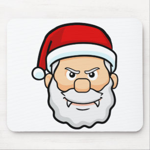 Weihnachtsvampir santa mousepad