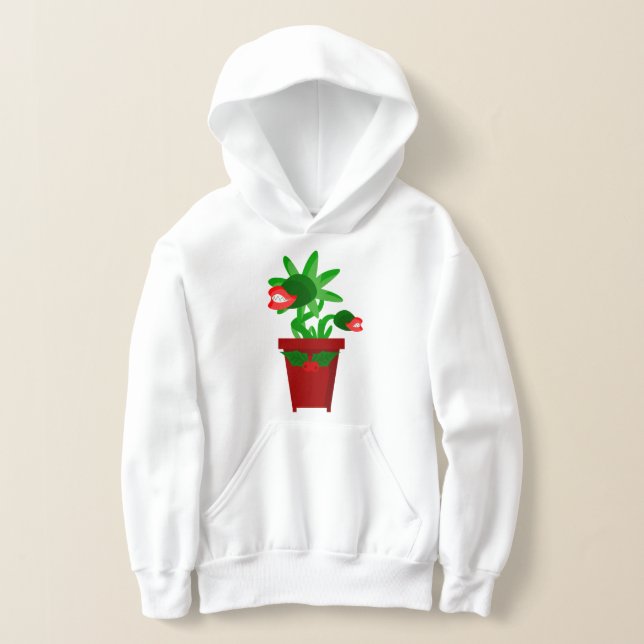 Weihnachtsvenusfliege Hoodie (Ablage )