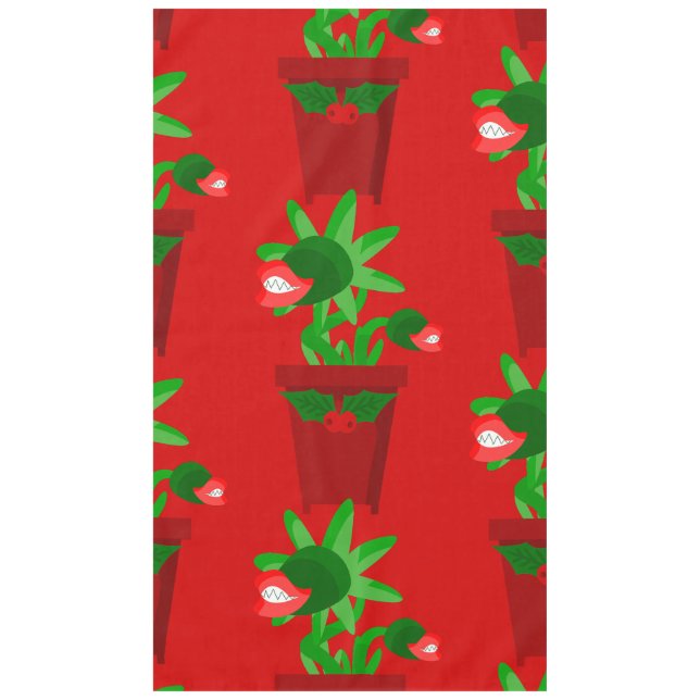 Weihnachtsvenusfliege Tischdecke (Vorderseite)
