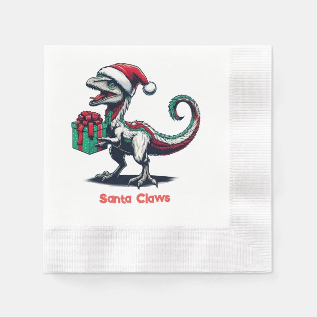 Weihnachtsvergewaltiger Serviette (Vorderseite)