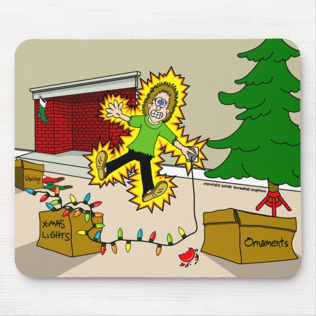 Weihnachtsverletzungen mousepad (Vorne)