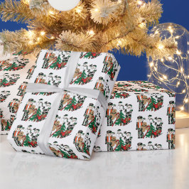 Weihnachtsverpackung, Camouflage Weihnachten Geschenkpapier