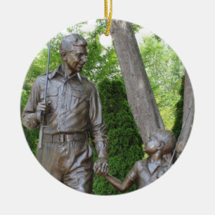 Weihnachtsverzierung Andy Griffith Keramikornament