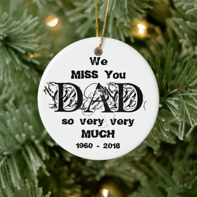 Weihnachtsverzierung im liebevollen Gedächtnis Keramik Ornament (Baum)