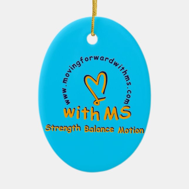 Weihnachtsverzierung Keramikornament (Vorne)