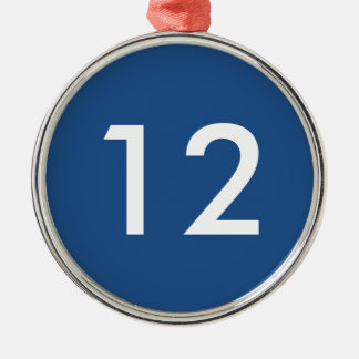 Weihnachtsverzierung Seattle-Fußballfan-12 Ornament Aus Metall