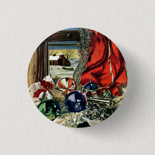 Weihnachtsverzierungen Button