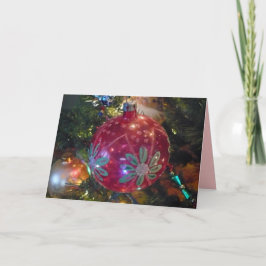 Weihnachtsverzierungs-Anmerkungs-Karte Feiertagskarte