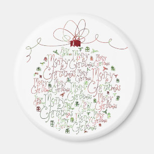 Weihnachtsverzierungs-Magnet Magnet