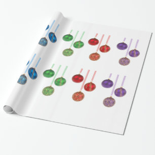 Weihnachtsverzierungs-Verpackungspapier Geschenkpapier