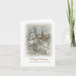 WeihnachtsVintag Karte