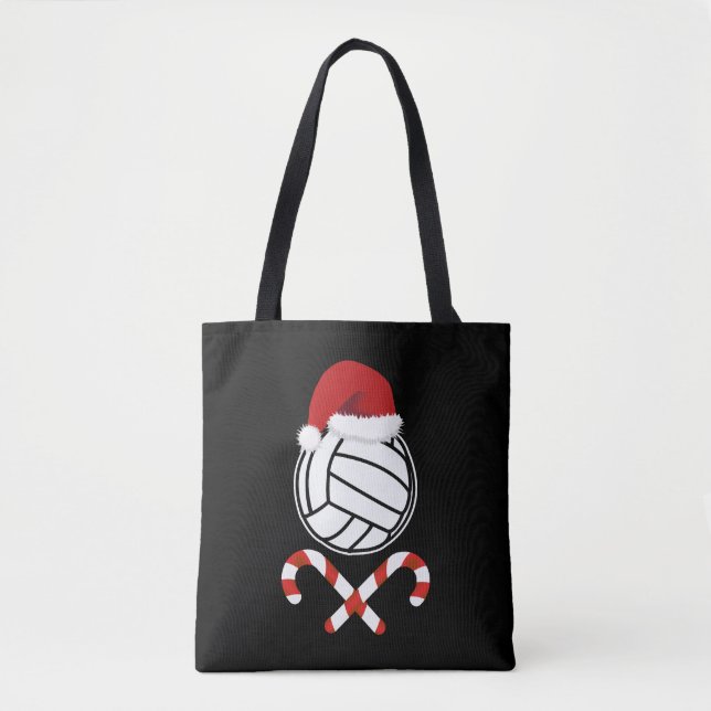 Weihnachtsvolleyball Tasche (Vorderseite)