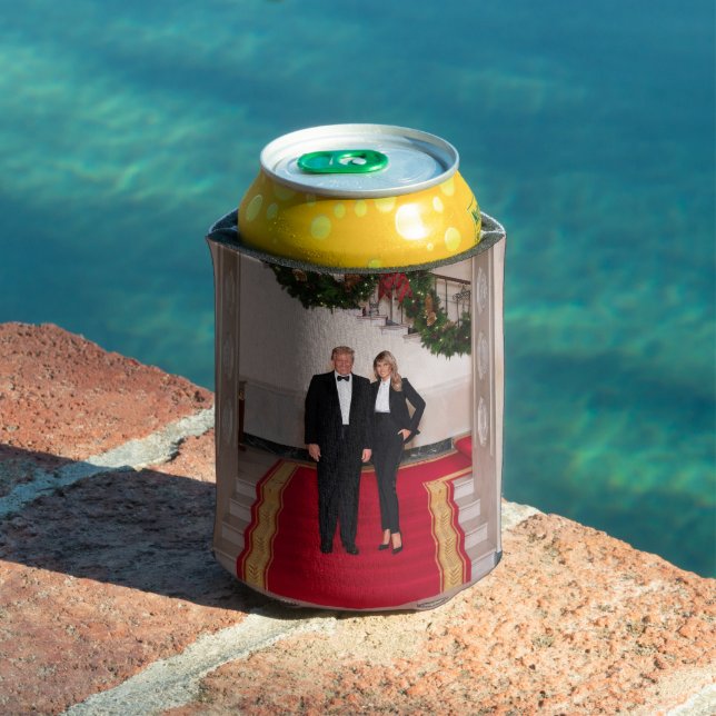 Weihnachtsvorbereitungen von Präsident Donald Trum Dosenkühler (In Situ Pool)