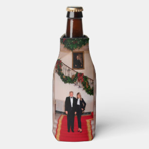 Weihnachtsvorbereitungen von Präsident Donald Trum Flaschenkühler