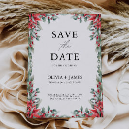 Weihnachtsvorlage Save the Date Einladung