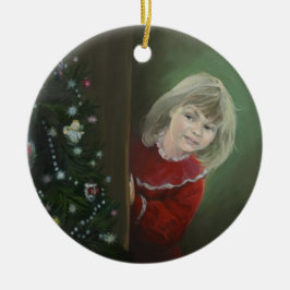Weihnachtsvormittag Keramik Ornament