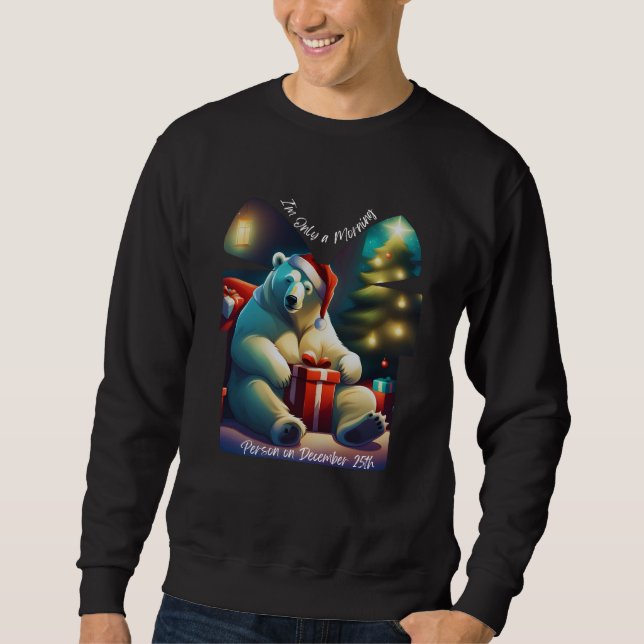 Weihnachtsvormittag Sweatshirt (Vorderseite)