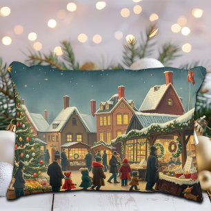 Weihnachtsvorstellung Dekokissen