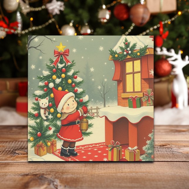 Weihnachtsvorstellung Feiertagskarte (Von Creator hochgeladen)