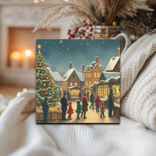 Weihnachtsvorstellung Feiertagskarte