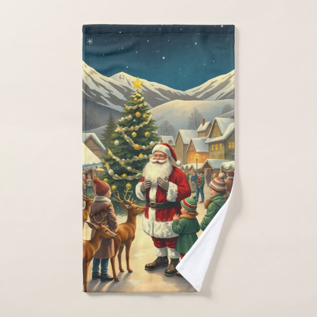 Weihnachtsvorstellung Handtuch (Handtuch)