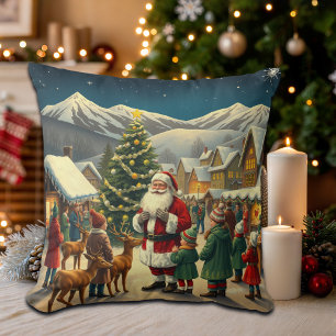 Weihnachtsvorstellung Kissen