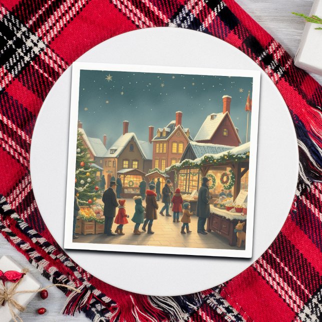 Weihnachtsvorstellung Serviette (Von Creator hochgeladen)