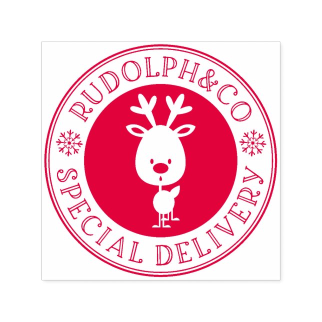 Weihnachtsvorstellung von Reinreder Permastempel (Design)