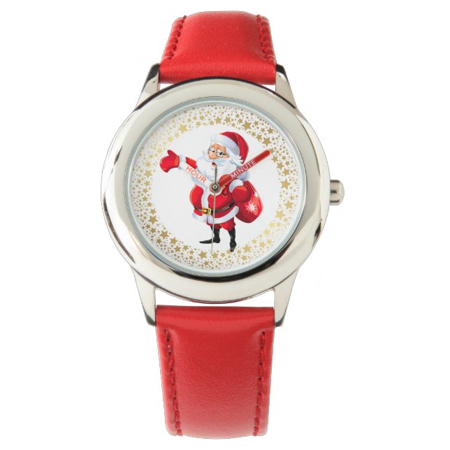 Weihnachtswache/Weihnachtswache Armbanduhr (Vorderseite)