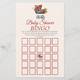Weihnachtswagen Baby Dusche BINGO Spiel
