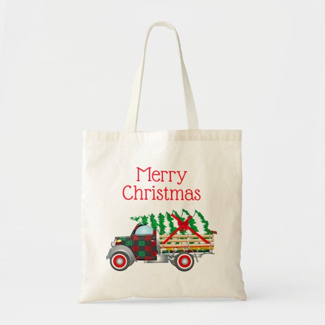 Weihnachtswagen Touren Tasche (Vorne)