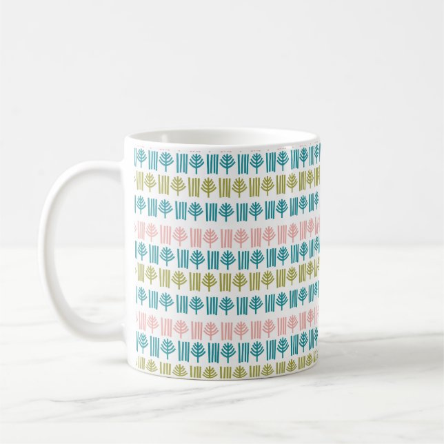 Weihnachtswald Kaffeetasse (Links)