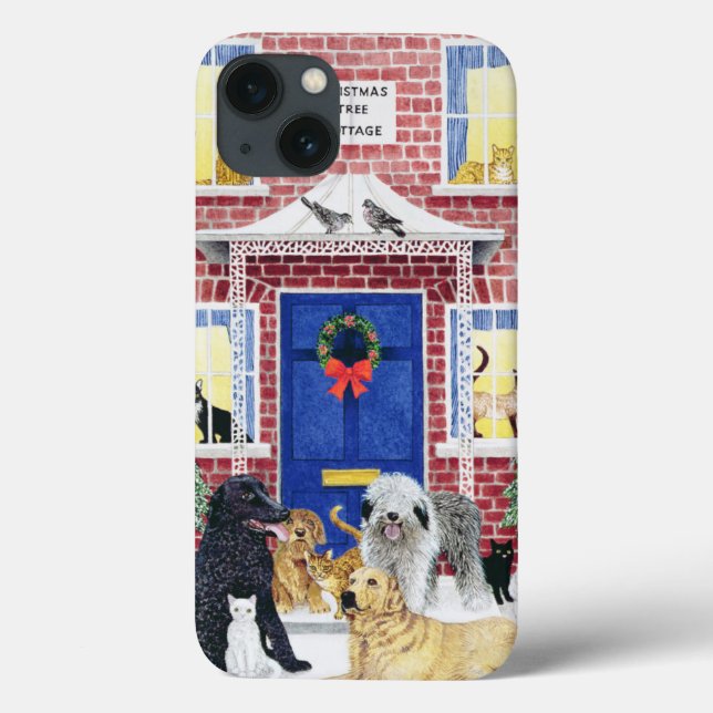 Weihnachtswärme Case-Mate iPhone Hülle (Rückseite)
