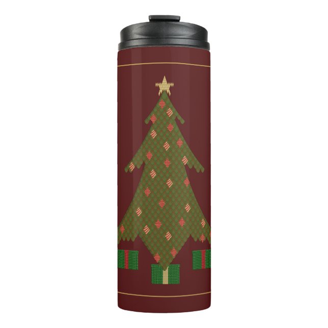Weihnachtswärmer Thermosbecher (Vorderseite)