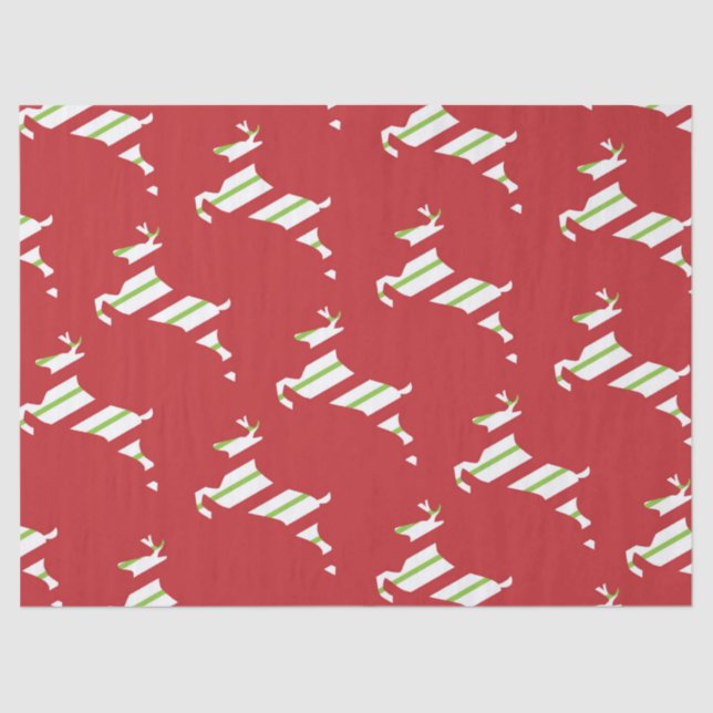 Weihnachtswaschpapier Seidenpapier (Vorderseite)