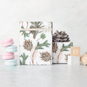 Weihnachtswasserfarbe Geschenkpapier