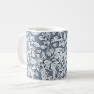 Weihnachtswasserfarbe Winter Botanisches Muster Kaffeetasse