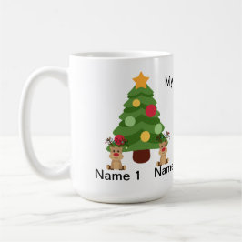 Weihnachtswasserflasche Kaffeetasse