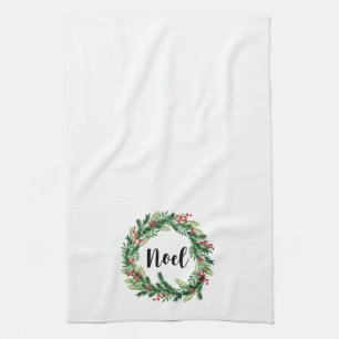 Weihnachtswasserkranz Handtuch
