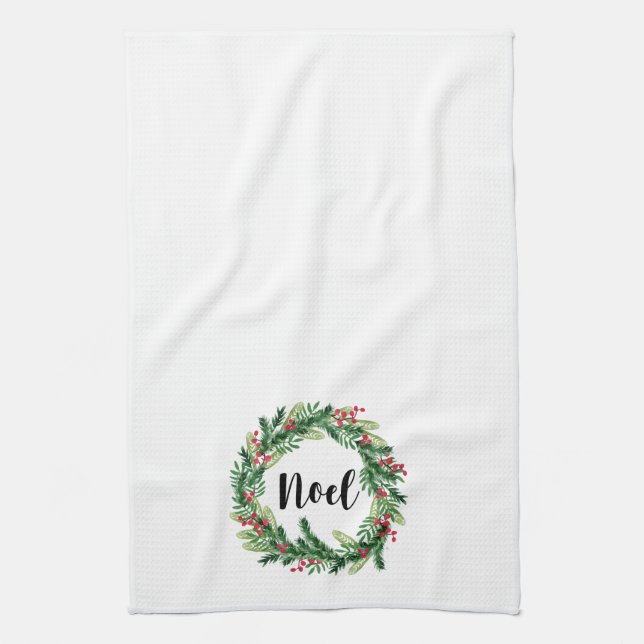 Weihnachtswasserkranz Handtuch (Vertikal)