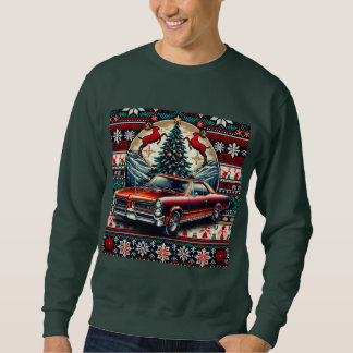 Weihnachtsweatshirt Christmas Pontiac 1966 Sweatshirt