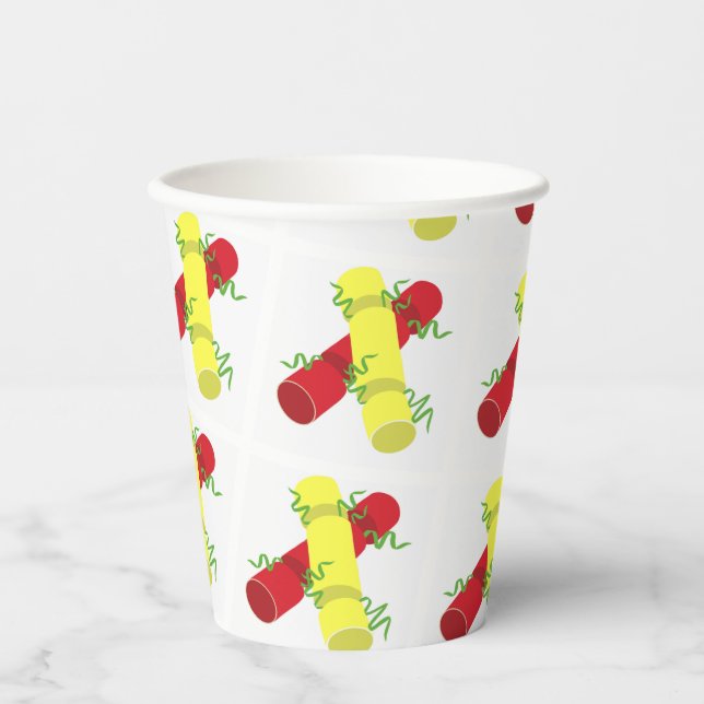 Weihnachtswecker Pappbecher (Vorderseite)