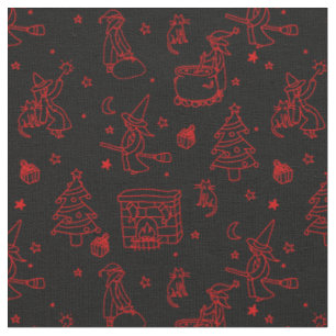Weihnachtsweih, schwarz stoff